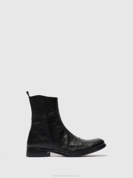 Chelsea Ankle Boots MELV797 Fly London Men ESTIGMA (VEGETAL) BLACK 0JLR804