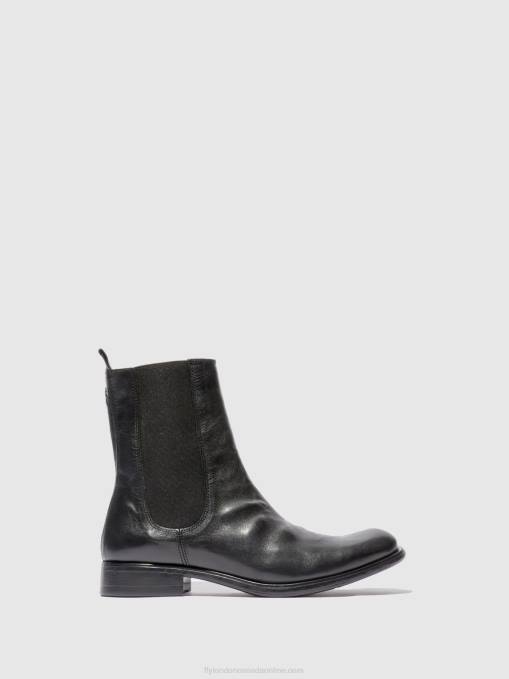 Chelsea Ankle Boots MOZE798 Fly London Men ESTIGMA (VEGETAL) BLACK 0JLR807