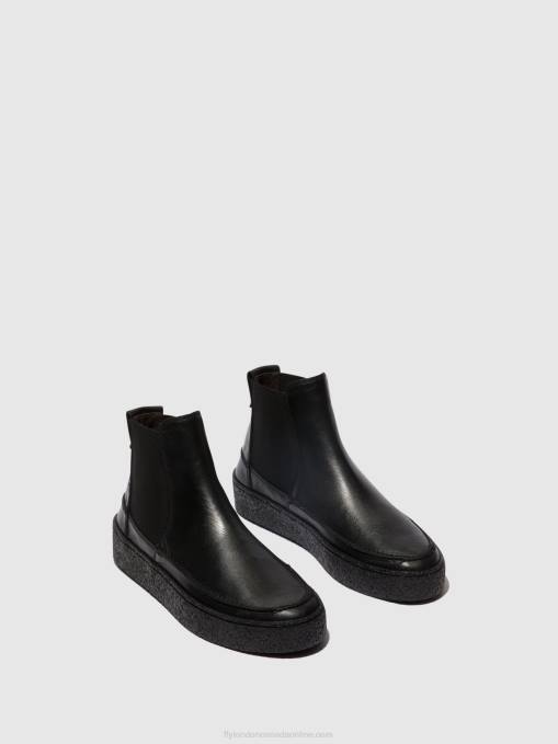 Chelsea Ankle Boots ROOP541 Fly London Men BLACK 0JLR802