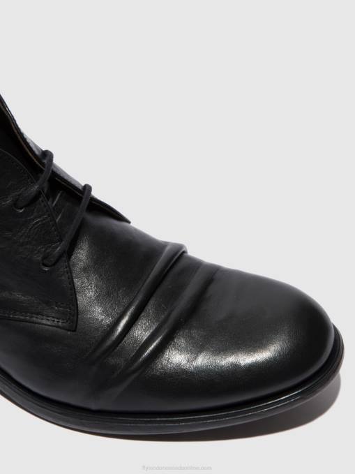 Lace-up Ankle Boots MURO577 Fly London Men ESTIGMA BLACK 0JLR813
