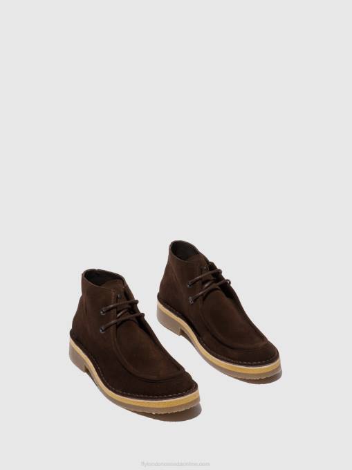 Lace-up Ankle Boots RODO076 Fly London Men OILSUEDE (VEGETAL) MOCCA 0JLR810