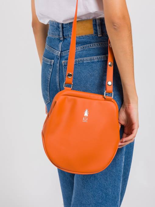 Shoulder Bags BICA712 Fly London Women DARWIN DK.ORANGE 0JLR796