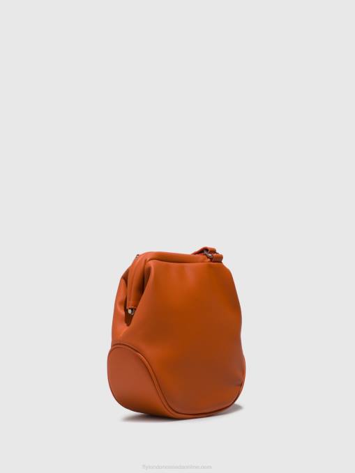 Shoulder Bags BICA712 Fly London Women DARWIN DK.ORANGE 0JLR796