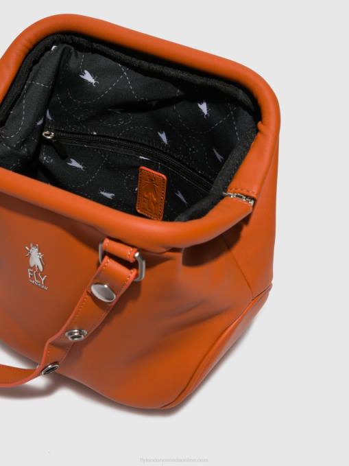 Shoulder Bags BICA712 Fly London Women DARWIN DK.ORANGE 0JLR796