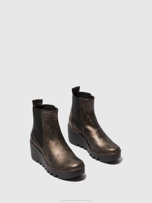 Chelsea Ankle Boots BAGU233 Fly London Women COOL GRAPHITE 0JLR236