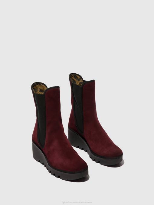 Chelsea Ankle Boots BYRO395 Fly London Women WINE 0JLR142