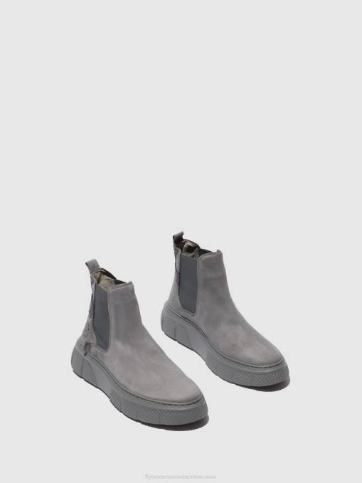 Chelsea Ankle Boots EBBE479 Fly London Women SORANO BLUE GREY 0JLR237