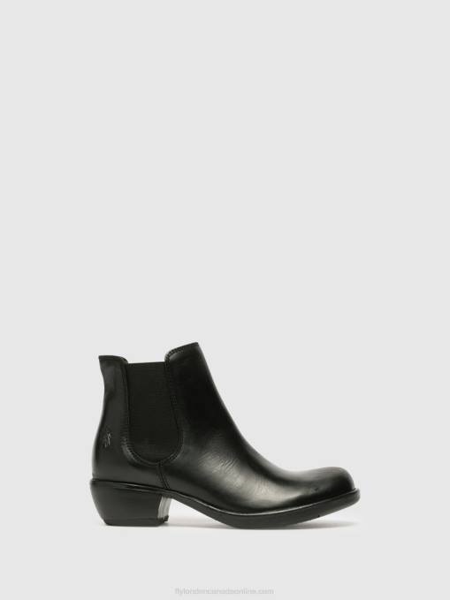 Chelsea Ankle Boots Fly London Women MAKE BLACK 0JLR267