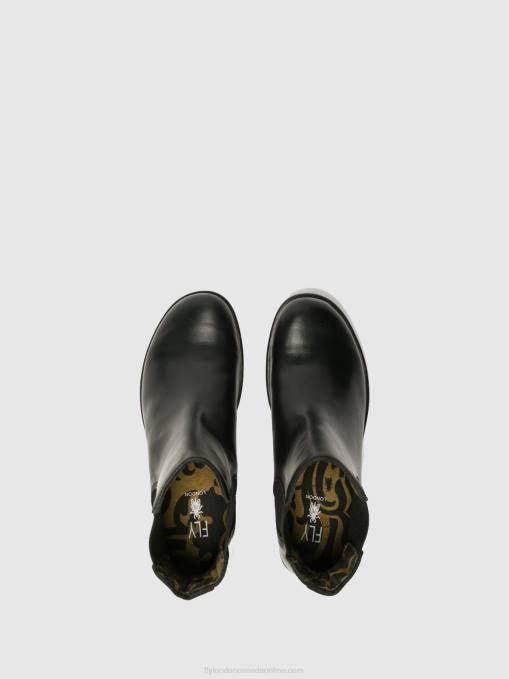 Chelsea Ankle Boots Fly London Women MAKE BLACK 0JLR267
