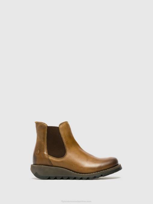 Chelsea Ankle Boots Fly London Women SALV CAMEL 0JLR273