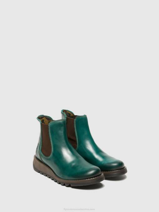 Chelsea Ankle Boots Fly London Women SALV PETROL 0JLR277