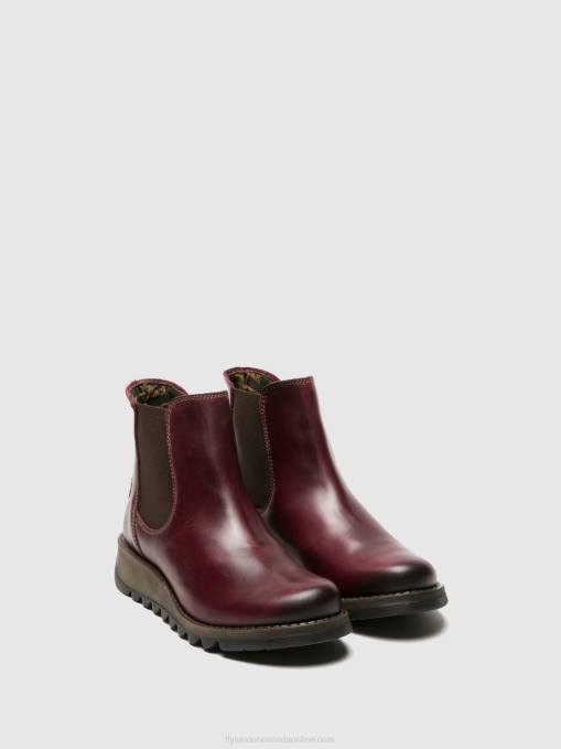 Chelsea Ankle Boots Fly London Women SALV PURPLE 0JLR274