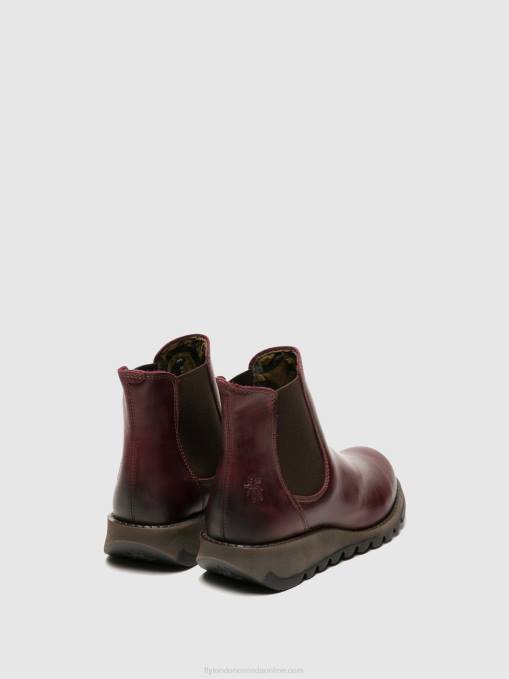 Chelsea Ankle Boots Fly London Women SALV PURPLE 0JLR274