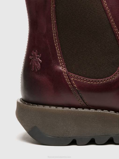 Chelsea Ankle Boots Fly London Women SALV PURPLE 0JLR274