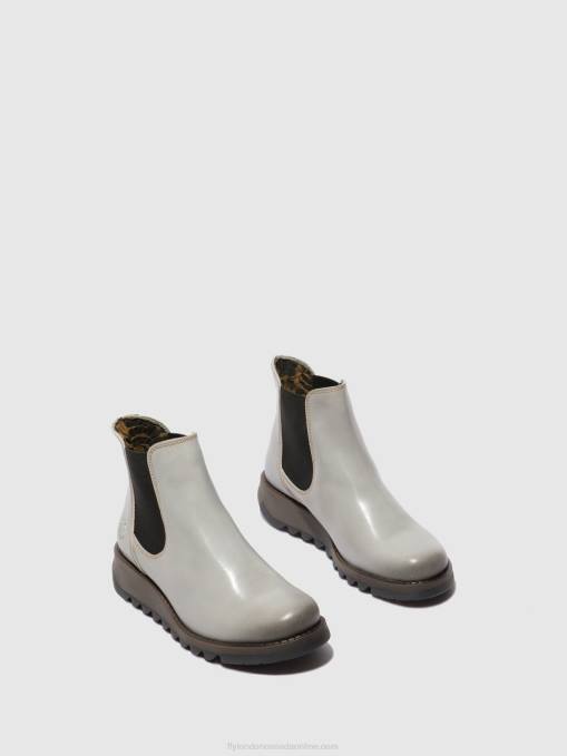 Chelsea Ankle Boots Fly London Women SALV RUG CLOUD 0JLR216
