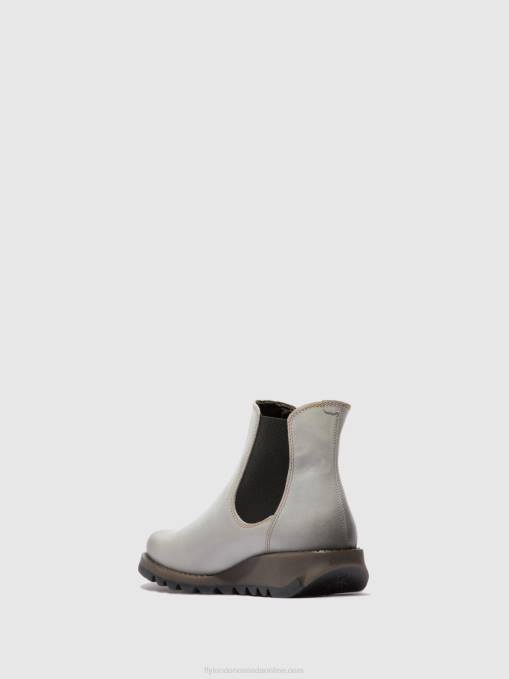 Chelsea Ankle Boots Fly London Women SALV RUG CLOUD 0JLR216