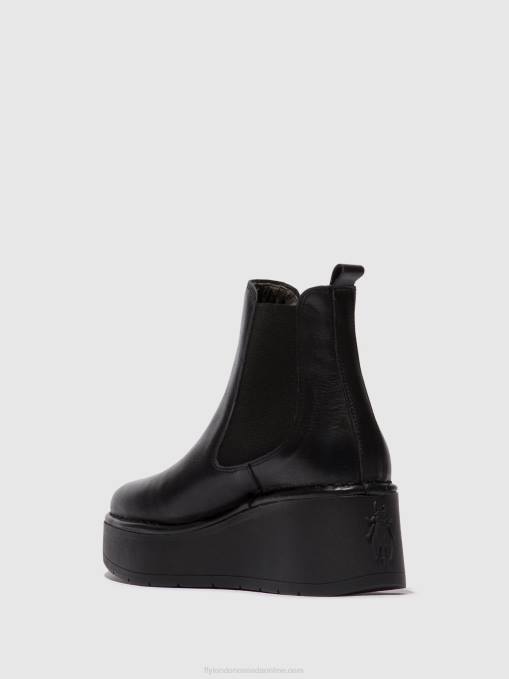 Chelsea Ankle Boots HAMA238 Fly London Women BLACK 0JLR138