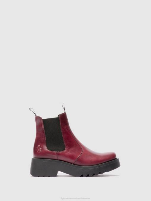 Chelsea Ankle Boots MEDI789 Fly London Women RUG PURPLE 0JLR223
