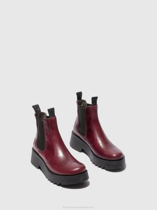 Chelsea Ankle Boots MEDI789 Fly London Women RUG PURPLE 0JLR223