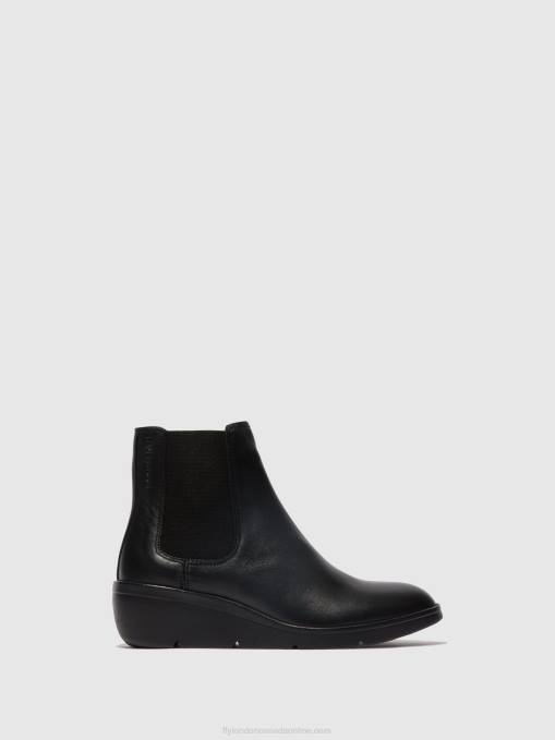 Chelsea Ankle Boots NOLA549 Fly London Women BLACK 0JLR130