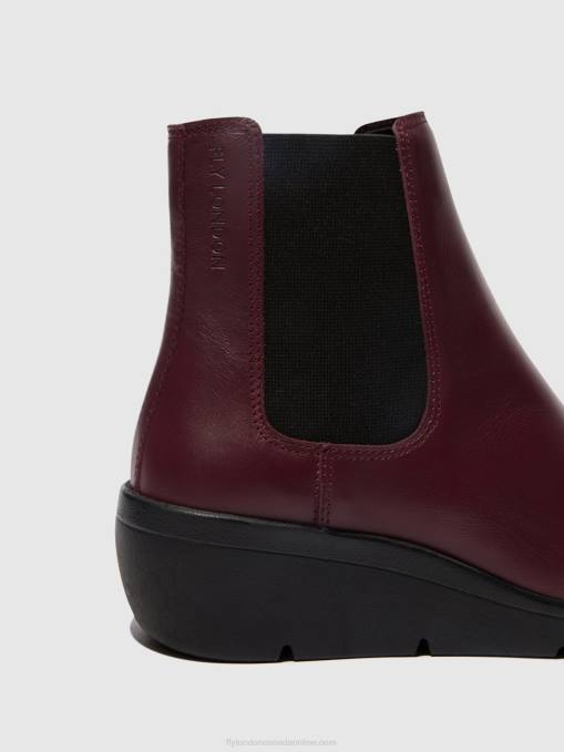 Chelsea Ankle Boots NOLA549 Fly London Women BORDEAUX 0JLR131