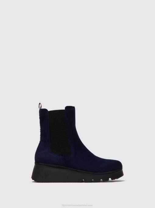 Chelsea Ankle Boots PATY405 Fly London Women NAVY 0JLR127