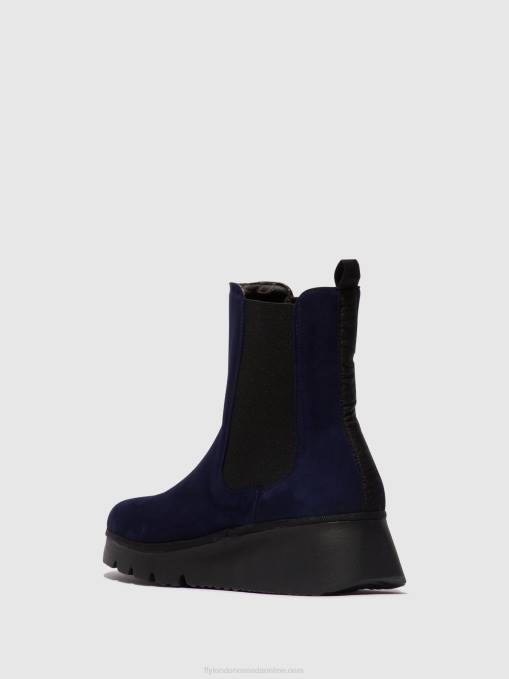 Chelsea Ankle Boots PATY405 Fly London Women NAVY 0JLR127