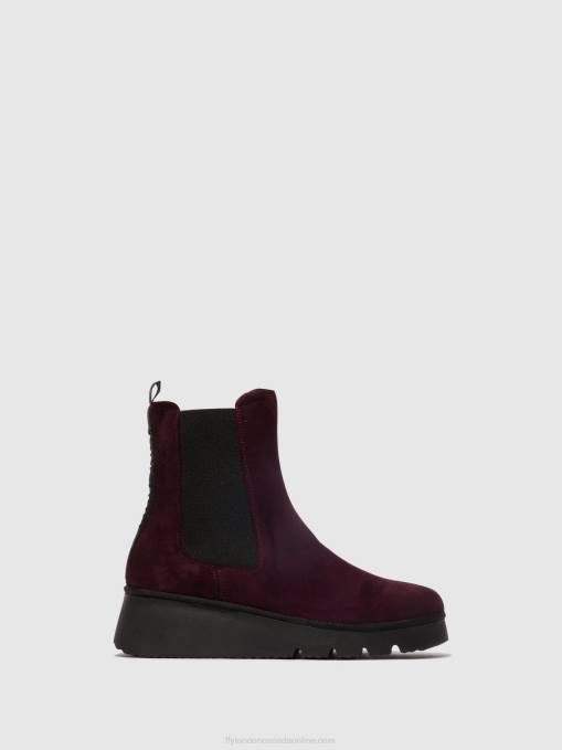 Chelsea Ankle Boots PATY405 Fly London Women WINE 0JLR128