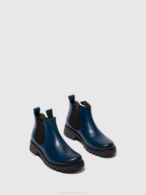 Chelsea Ankle Boots RIKA894 Fly London Women ROYAL BLUE (BLACK SOLE) 0JLR123