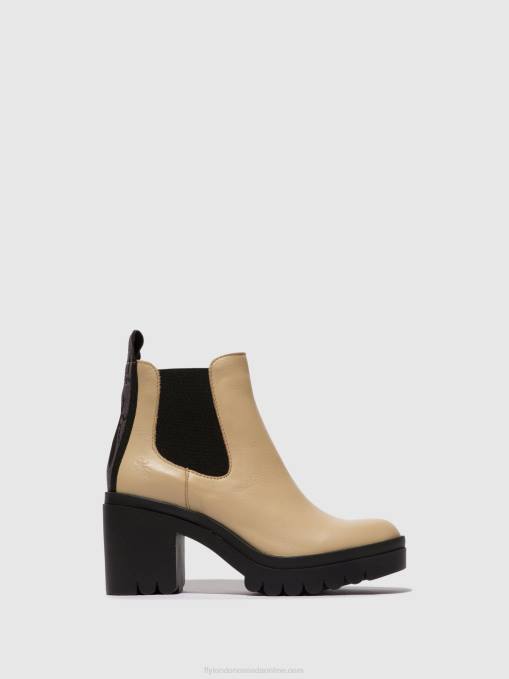 Chelsea Ankle Boots TOPE520 Fly London Women BEIGE 0JLR119