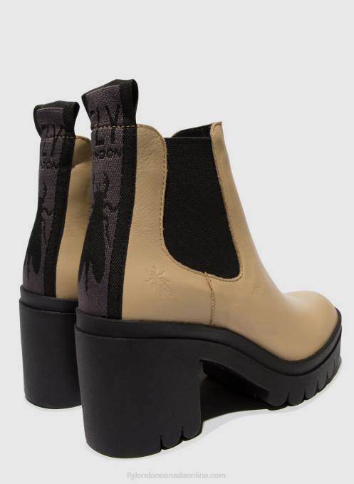 Chelsea Ankle Boots TOPE520 Fly London Women BEIGE 0JLR119