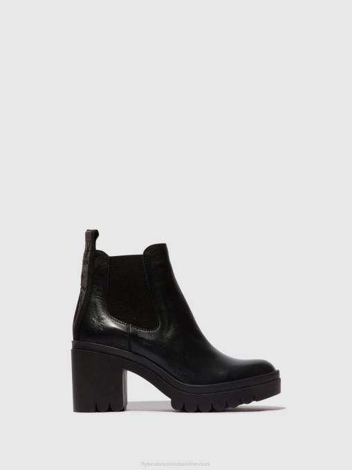 Chelsea Ankle Boots TOPE520 Fly London Women BLACK 0JLR120