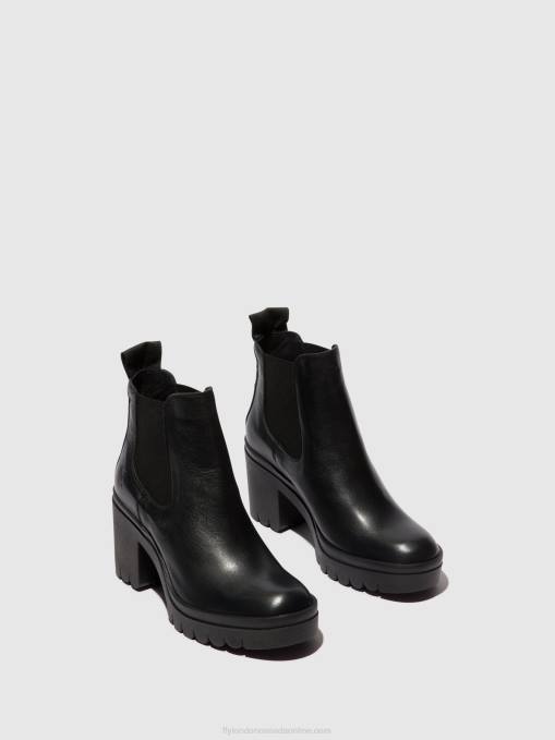 Chelsea Ankle Boots TOPE520 Fly London Women BLACK 0JLR120