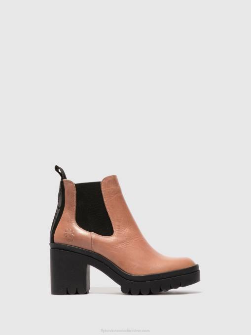 Chelsea Ankle Boots TOPE520 Fly London Women RUG ROSE 0JLR213