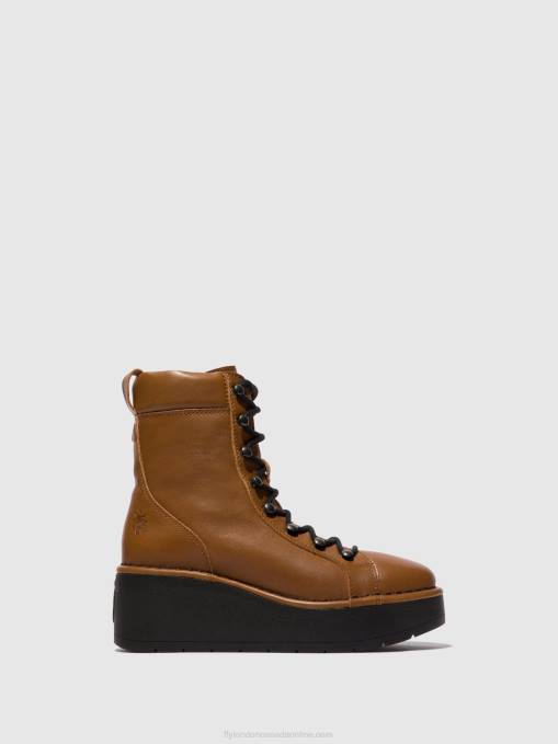 Lace-up Ankle Boots HAND247 Fly London Women CUOIO 0JLR103