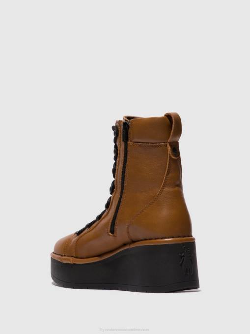 Lace-up Ankle Boots HAND247 Fly London Women CUOIO 0JLR103
