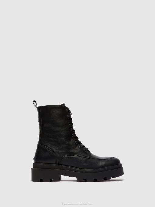 Lace-up Ankle Boots JAYE878 Fly London Women BLACK 0JLR104