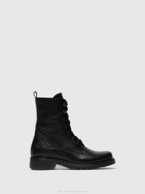 Lace-up Ankle Boots REID893 Fly London Women BLACK 0JLR91