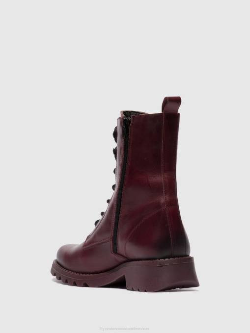Lace-up Ankle Boots REID893 Fly London Women PURPLE (PURPLE SOLE) 0JLR93