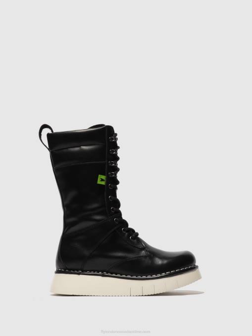 Lace-up Boots IEVA245 Fly London Women TUNDER BLACK 0JLR313