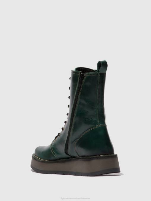 Lace-up Boots RAMI043 Fly London Women PETROL 0JLR290