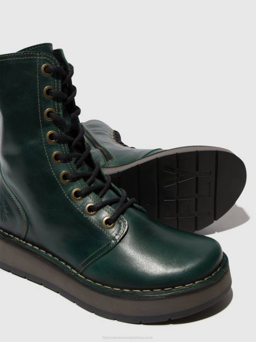 Lace-up Boots RAMI043 Fly London Women PETROL 0JLR290