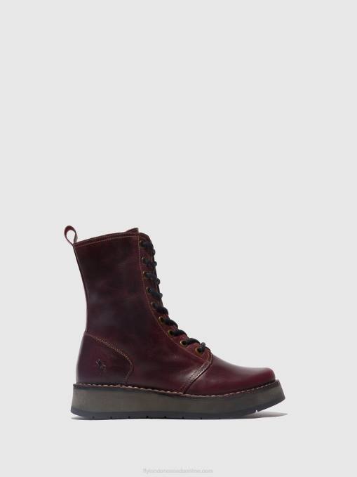 Lace-up Boots RAMI043 Fly London Women PURPLE 0JLR291