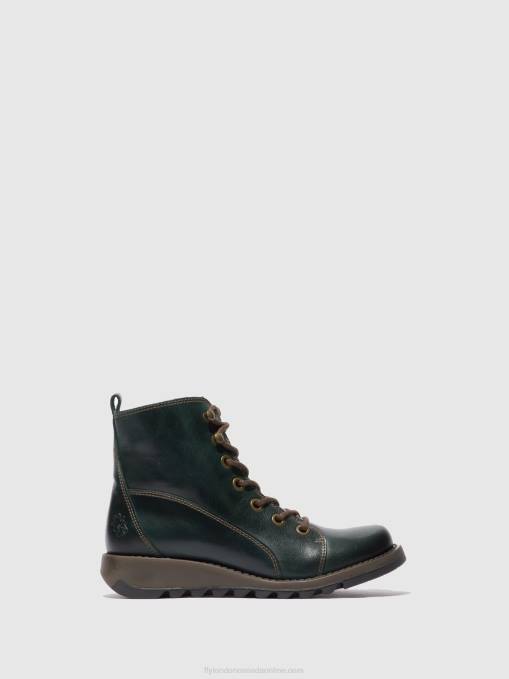 Lace-up Boots SORE813 Fly London Women RUG PETROL 0JLR327