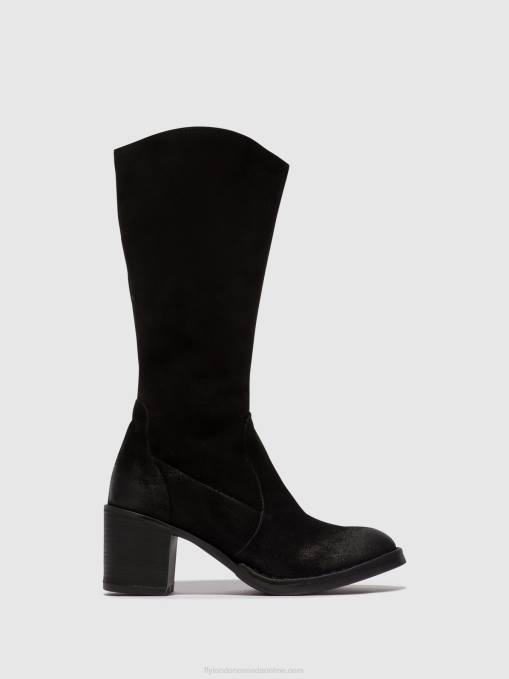 Zip Up Boots BALO096 Fly London Women BLACK 0JLR304