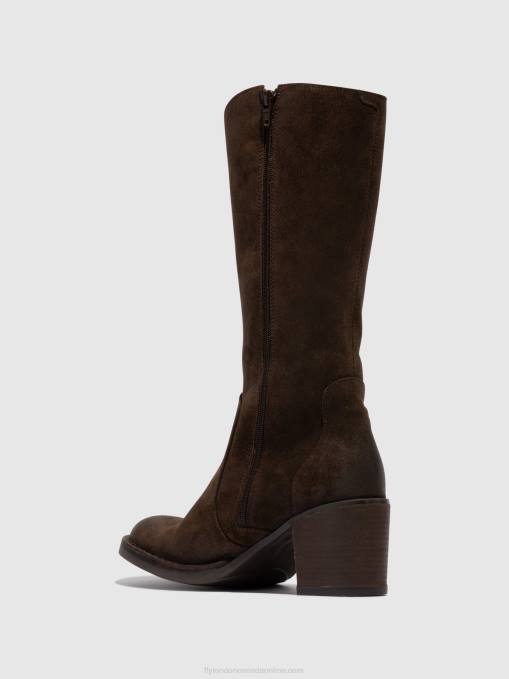 Zip Up Boots BALO096 Fly London Women EXPRESSO 0JLR306