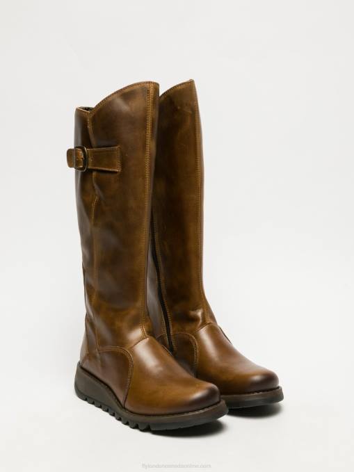 Zip Up Boots MOL 2 Fly London Women CAMEL 0JLR352