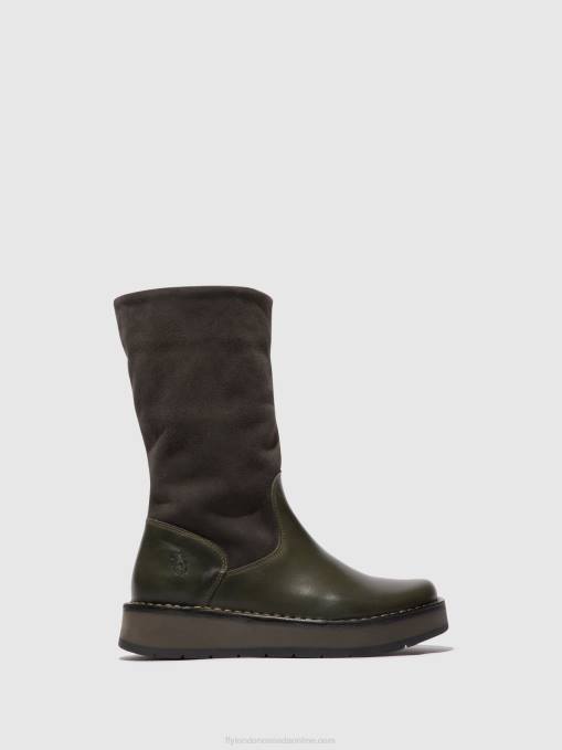 Zip Up Boots RULA083 Fly London Women DIESEL (ROSE) 0JLR298