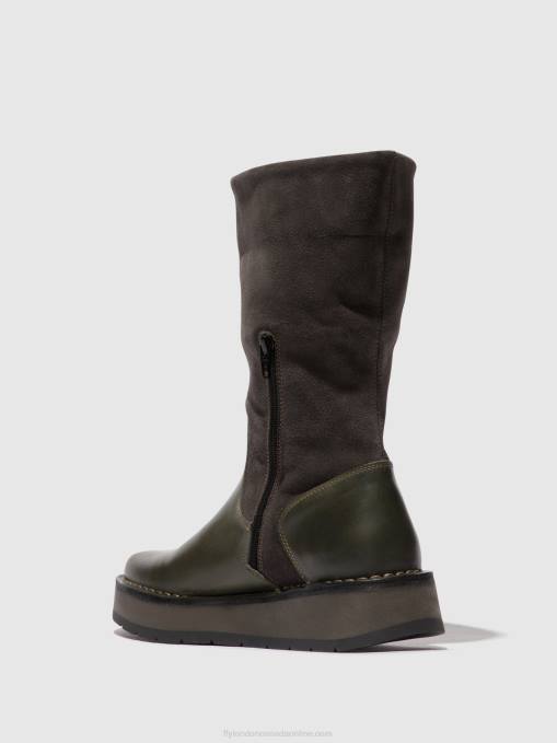 Zip Up Boots RULA083 Fly London Women DIESEL (ROSE) 0JLR298