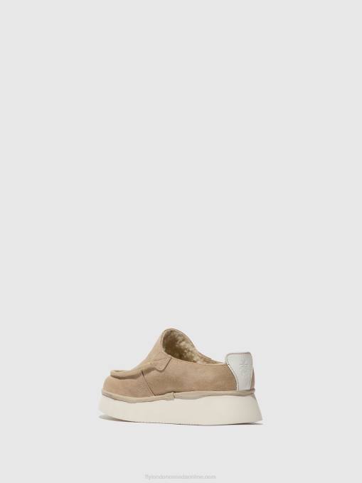 Closed Shoes CEZE361000 Fly London Women CREME 0JLR688
